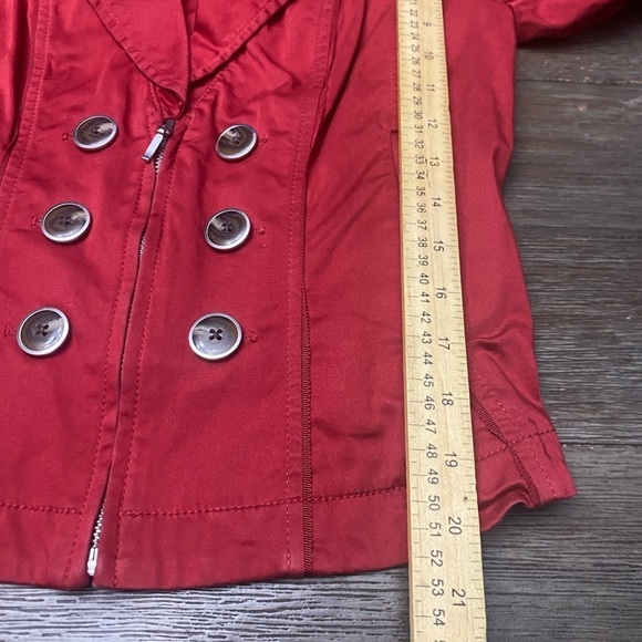WHITE HOUSE BLACK MARKET Women’s Blazer/Jacket Sz 10 Red Skirt Sz 8 - Picture 14 of 15